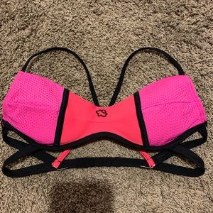 Fox racing push up bikini top